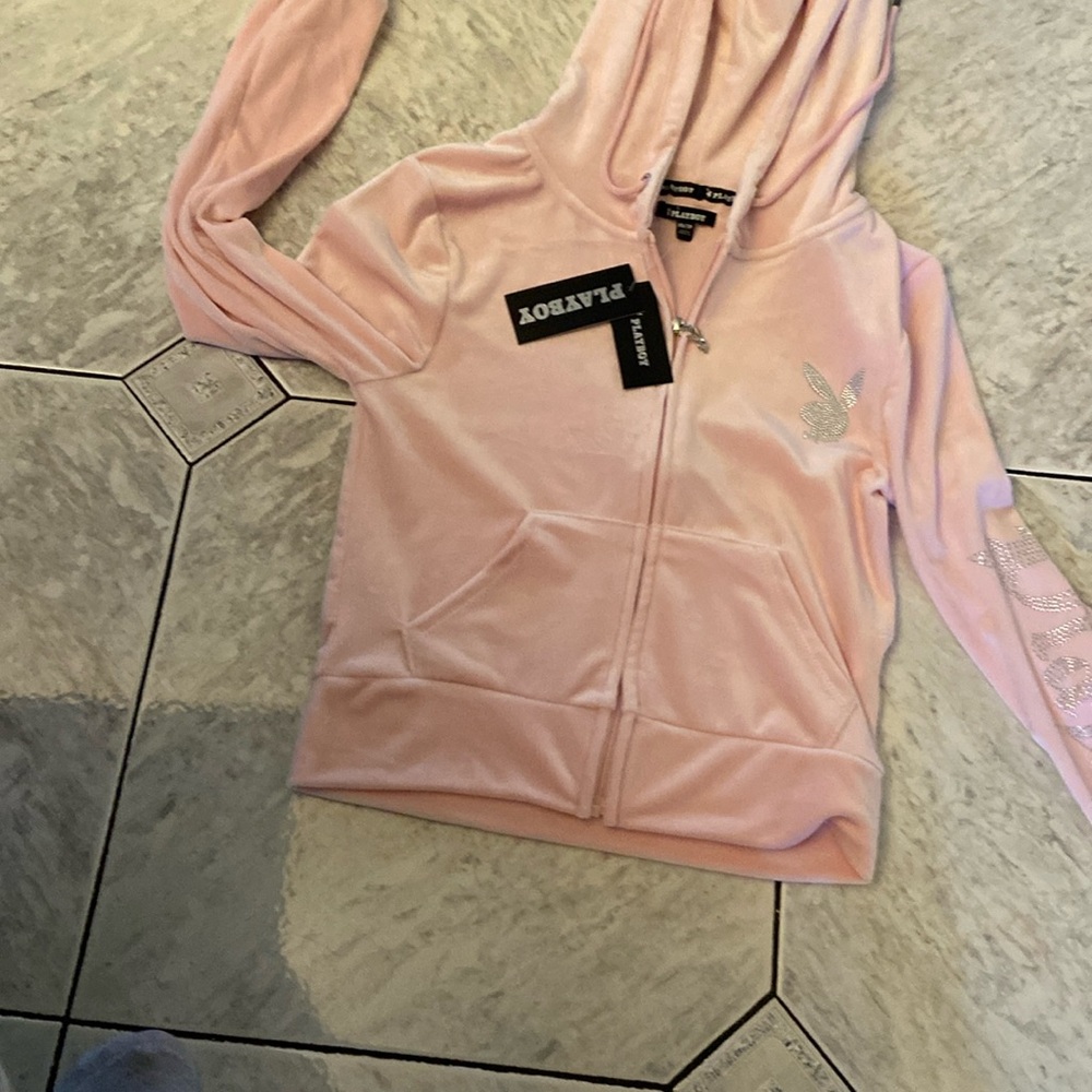 Playboy zip down hoodie